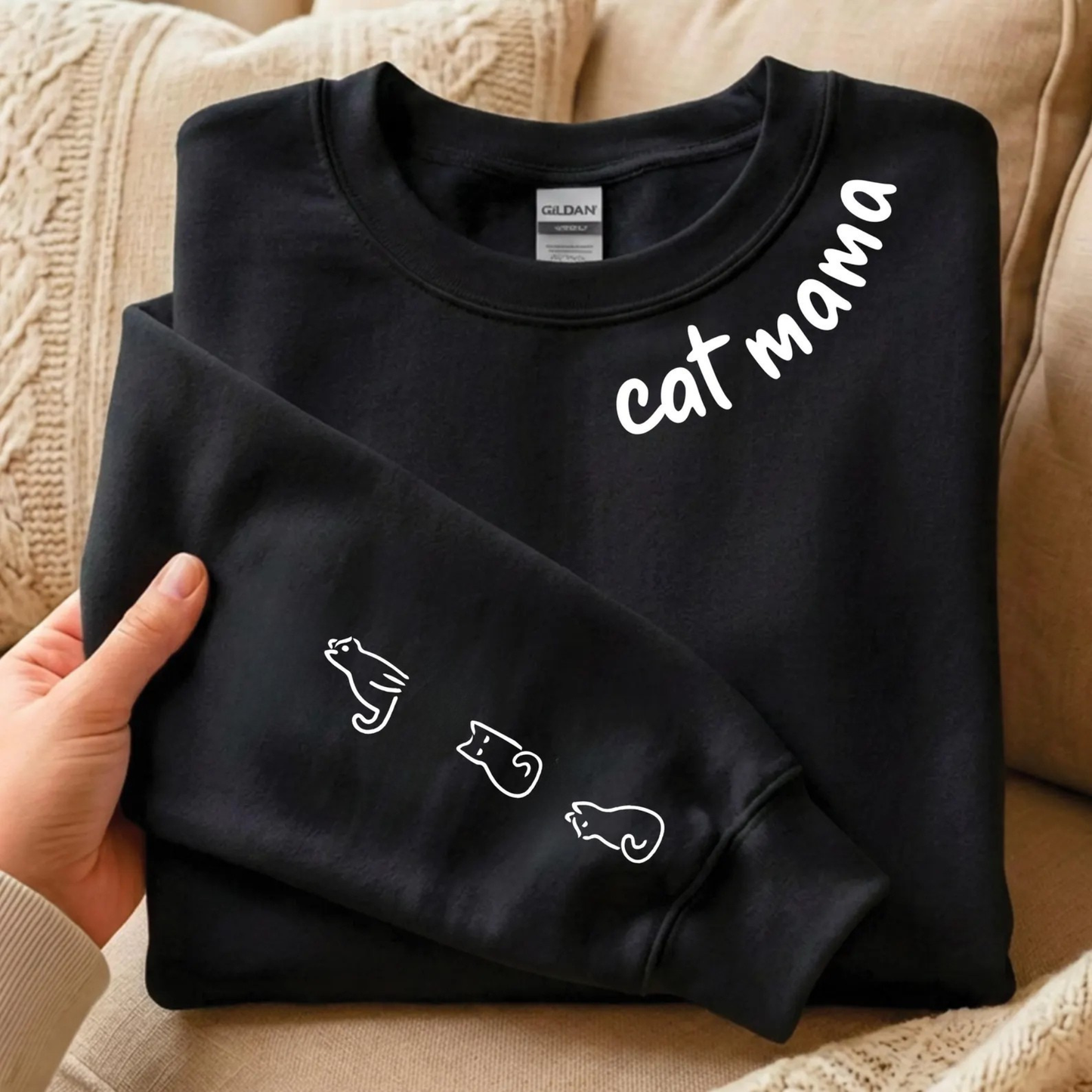 Cat Mama Sweatshirt 6