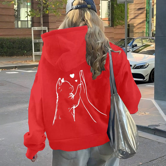 Cat Paw Love Hoodie V2