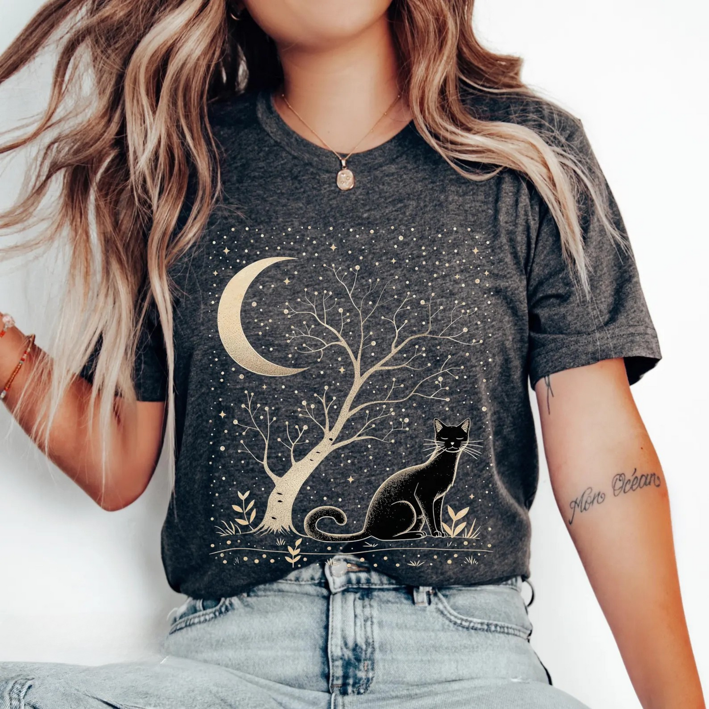 Cat Moon Tee V2