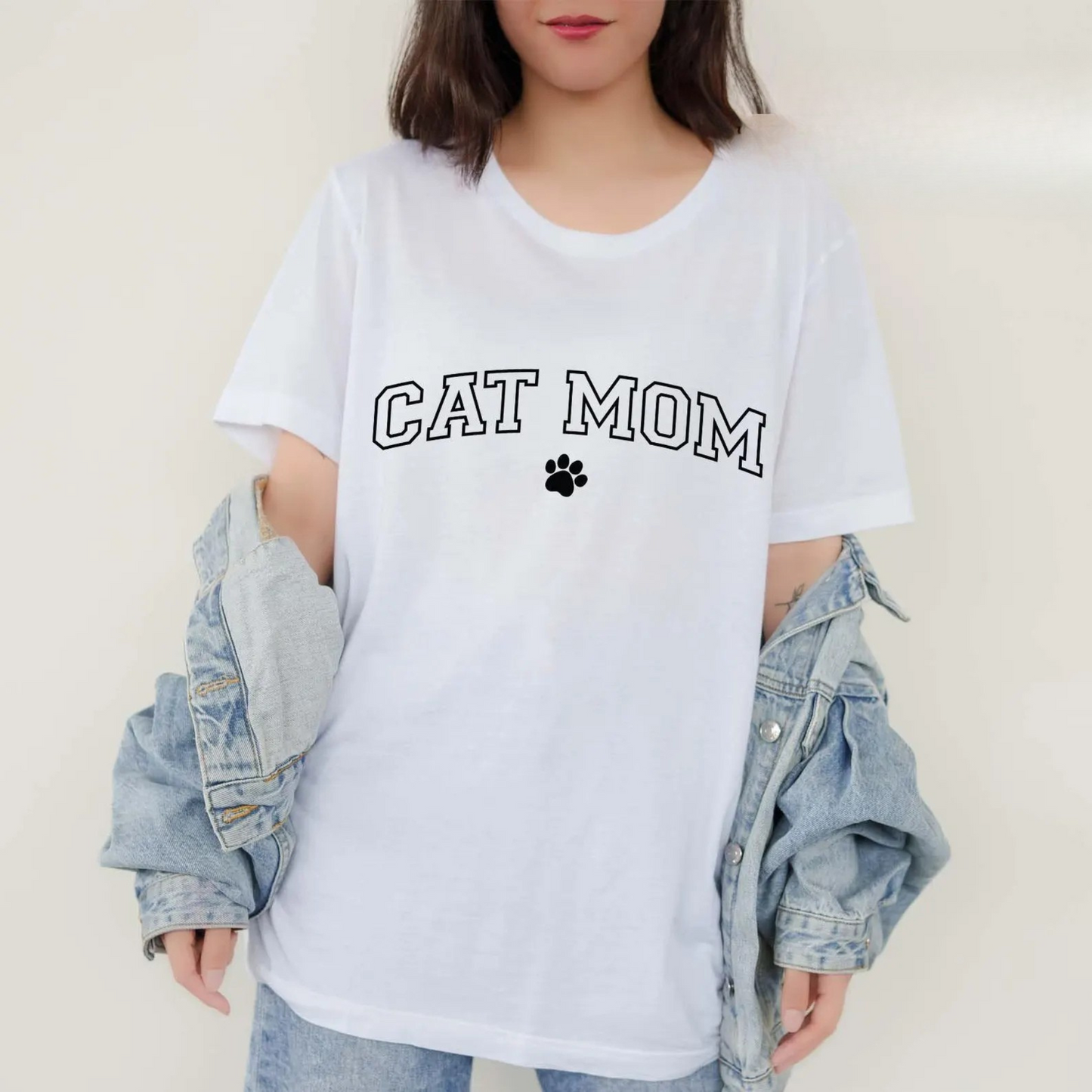 Cat Mom Tee New V9