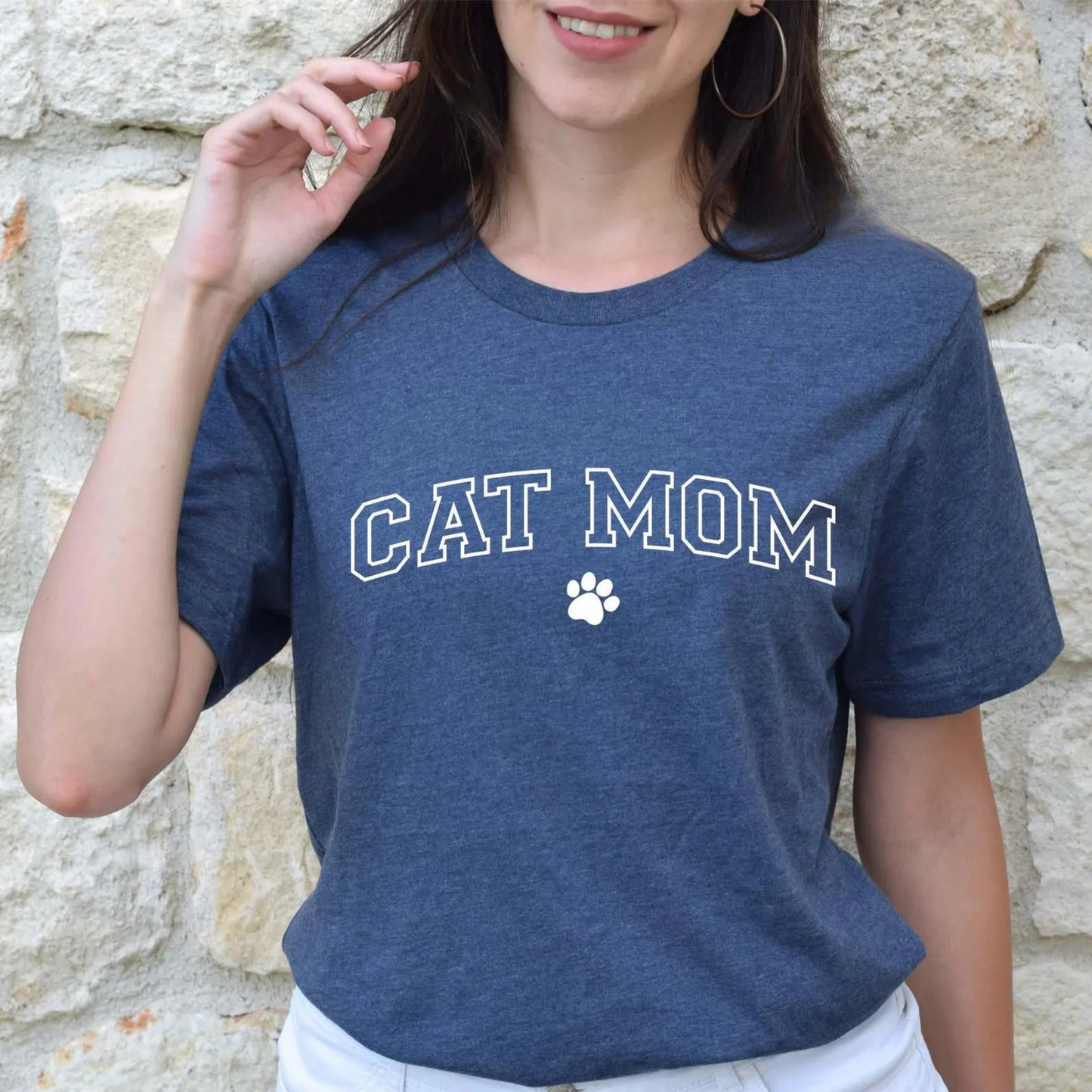 Cat Mom Tee New V9