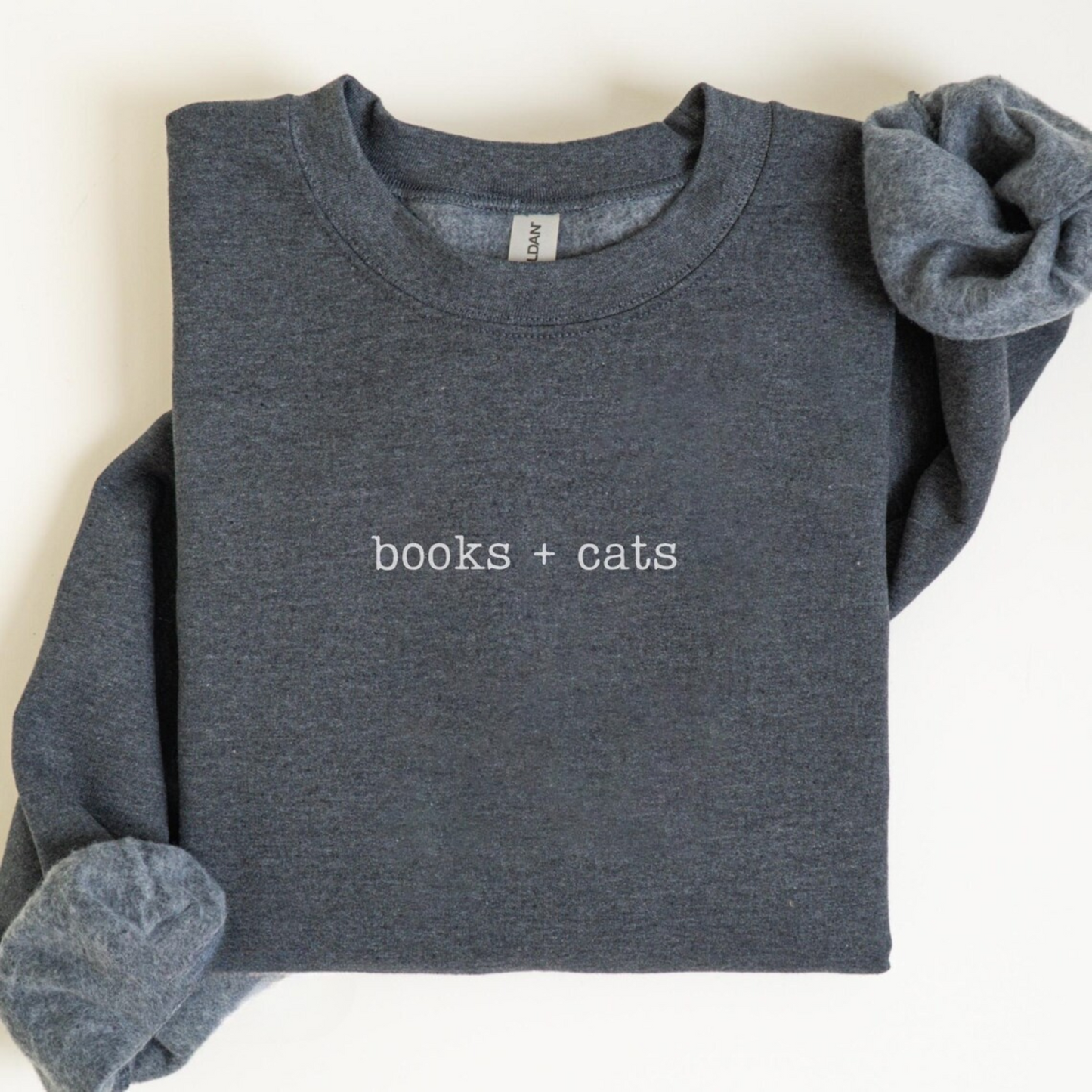 Books & Cats Sweater