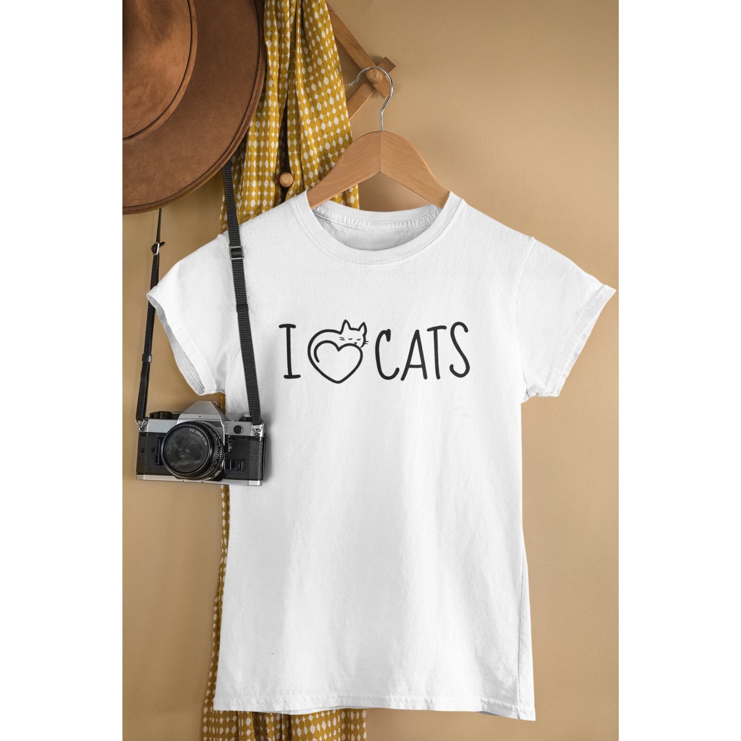 I Love Cats Tee V7