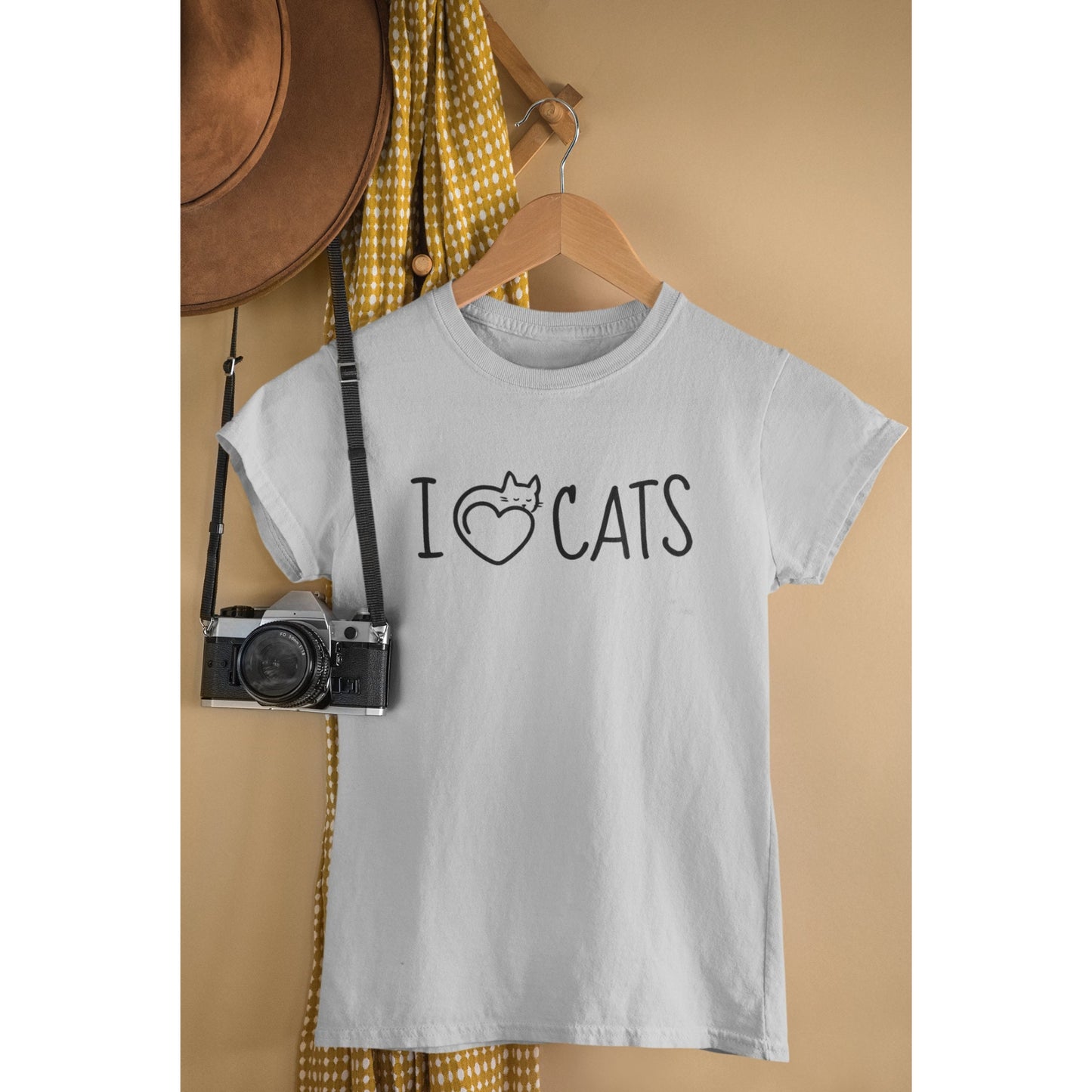 I Love Cats Tee V7