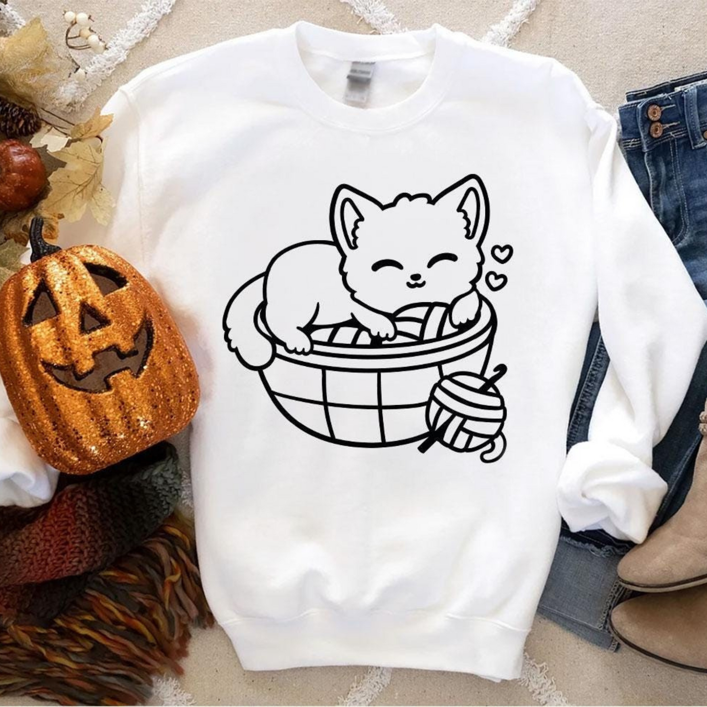 Crochet Cat Sweater