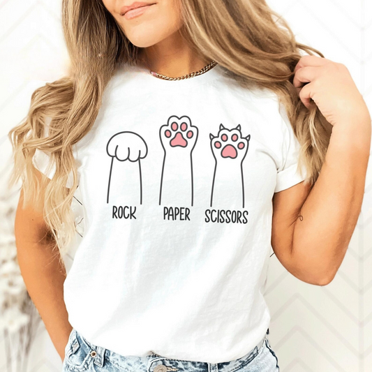 The Rock Paper Scissors Tee New
