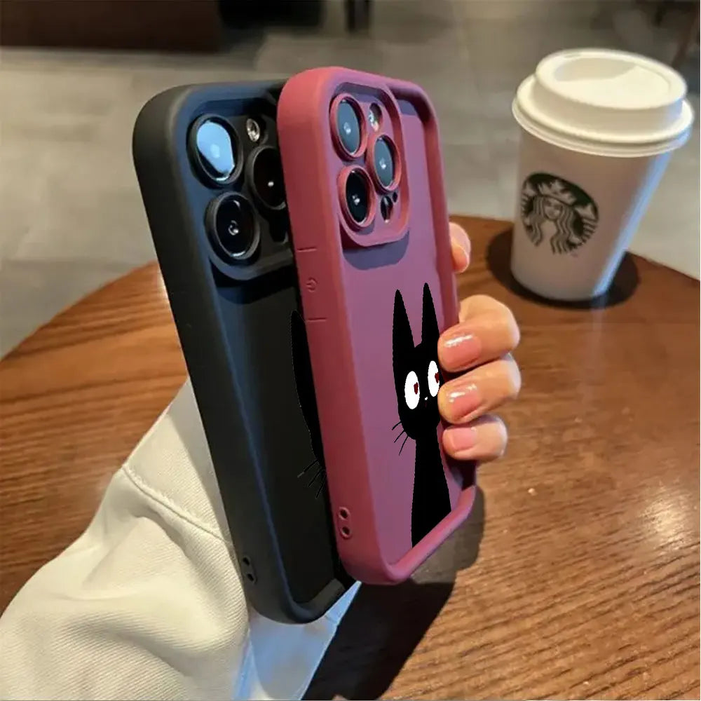 Black Cat iPhone Case