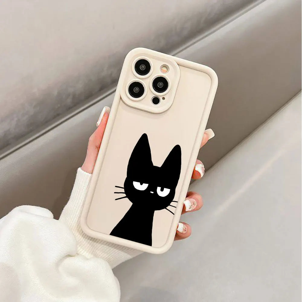 Black Cat iPhone Case