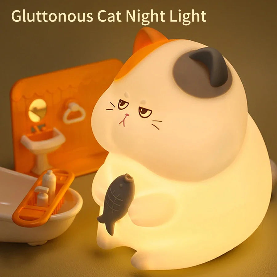 Fat Cat Night Light