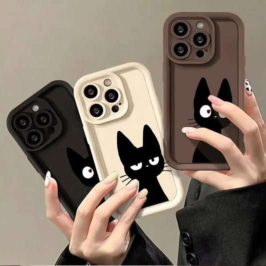 Black Cat iPhone Case