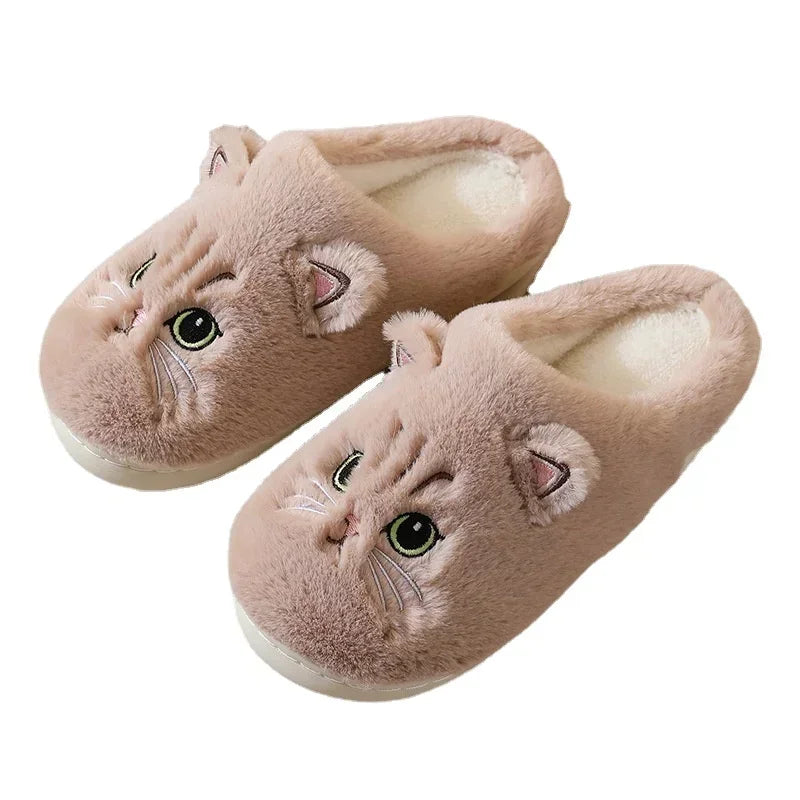 Black Cat Slippers