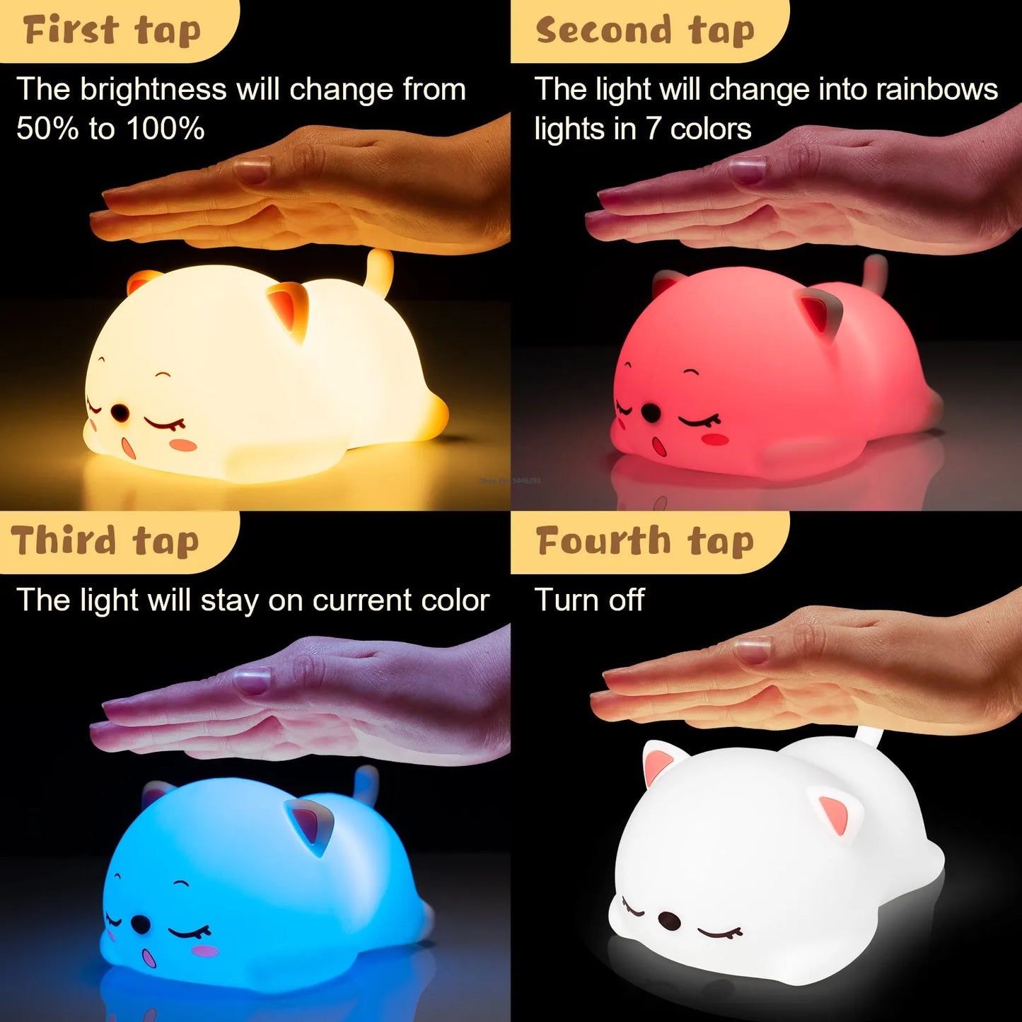 Cat Night Light
