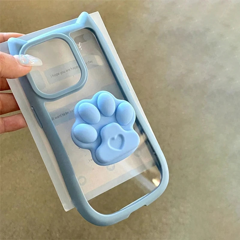 3D Cat Phone Holder Case