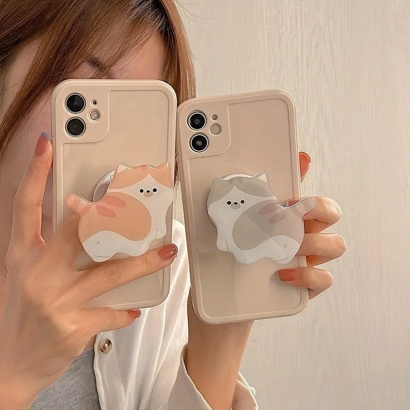 Cute Cat Phone Holder