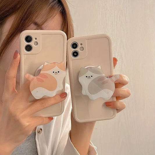 Cute Cat Phone Holder