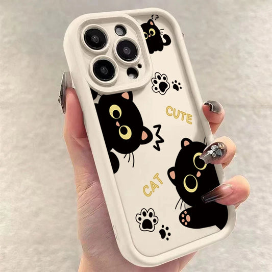 Black Cat iPhone Case