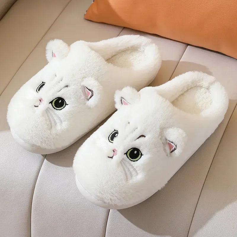Black Cat Slippers