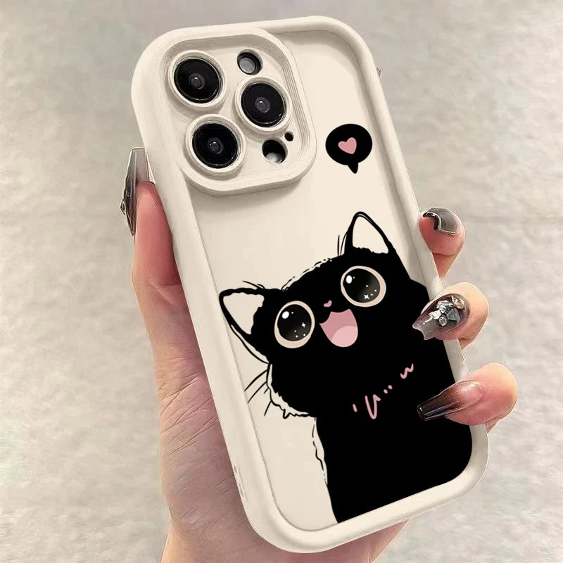Black Cat iPhone Case