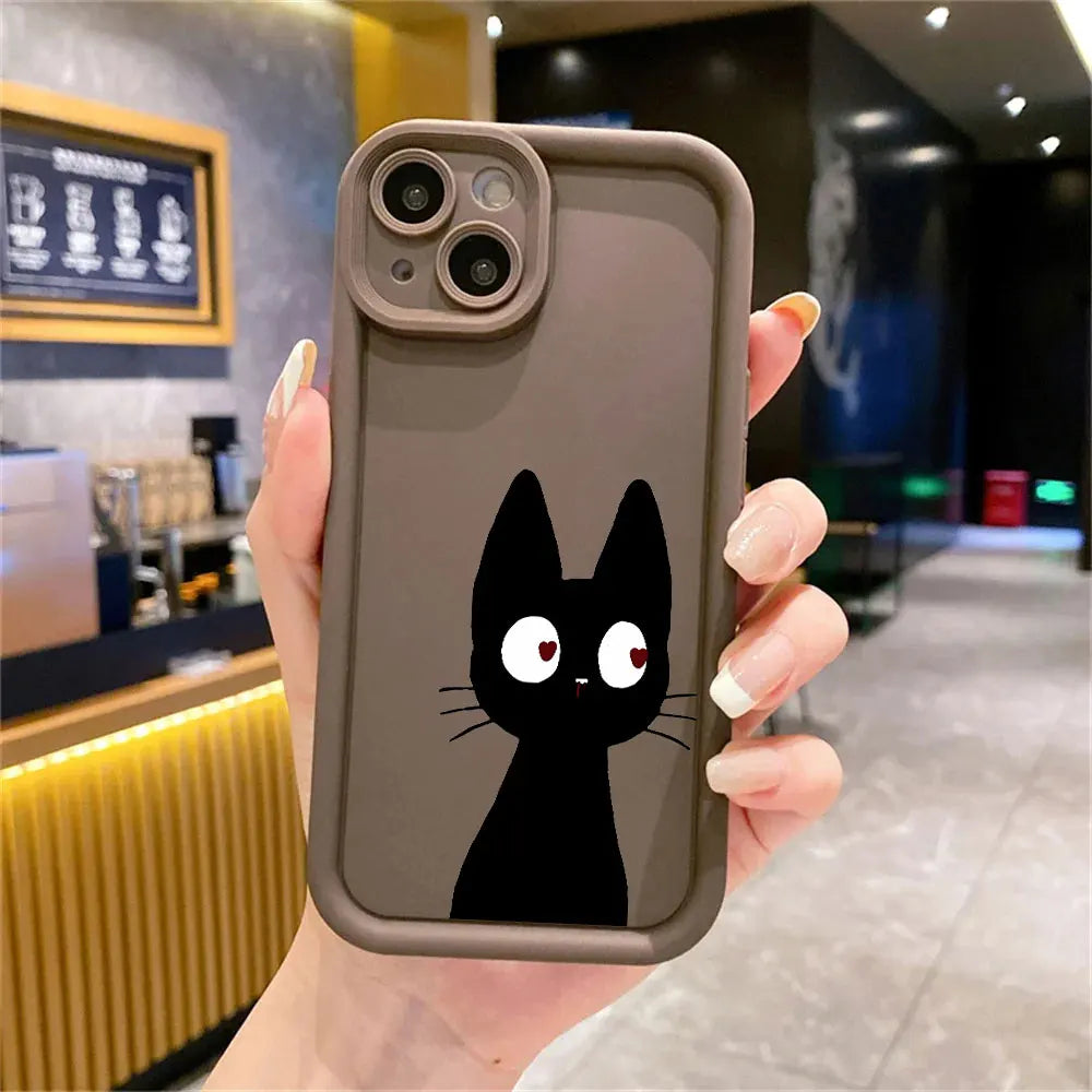 Black Cat iPhone Case