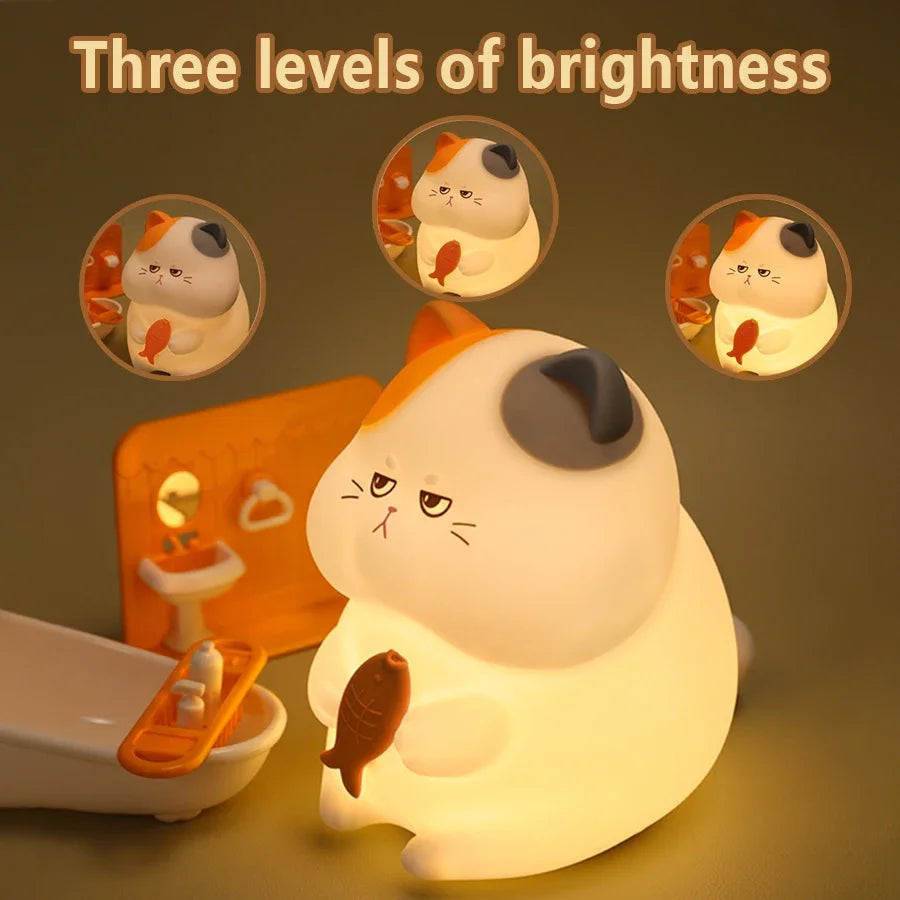 Fat Cat Night Light