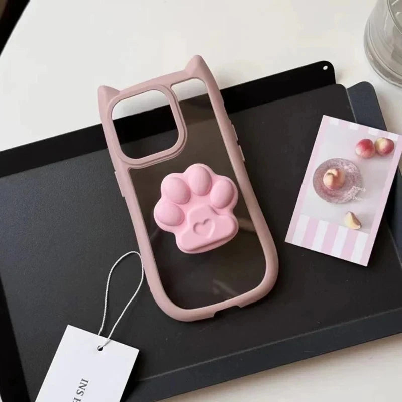 3D Cat Phone Holder Case