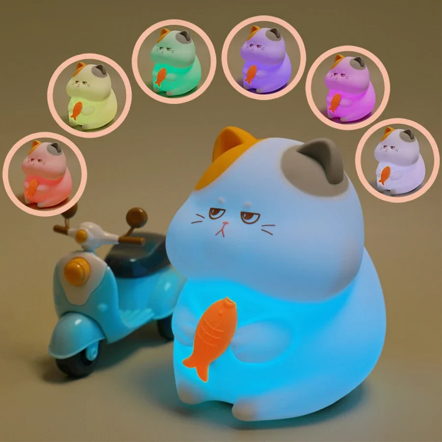 Fat Cat Night Light