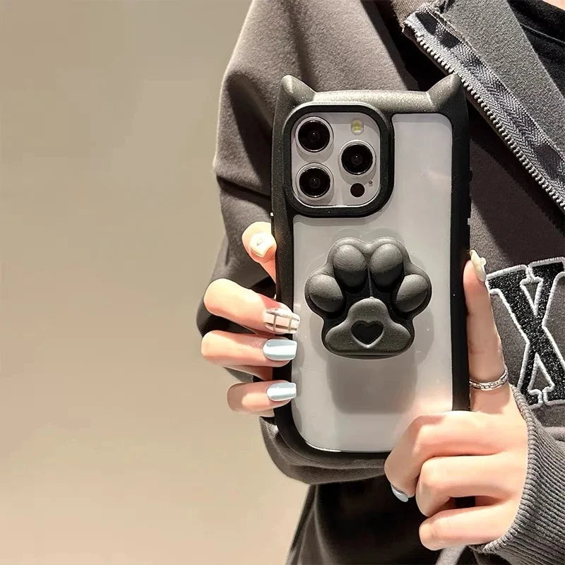 3D Cat Phone Holder Case