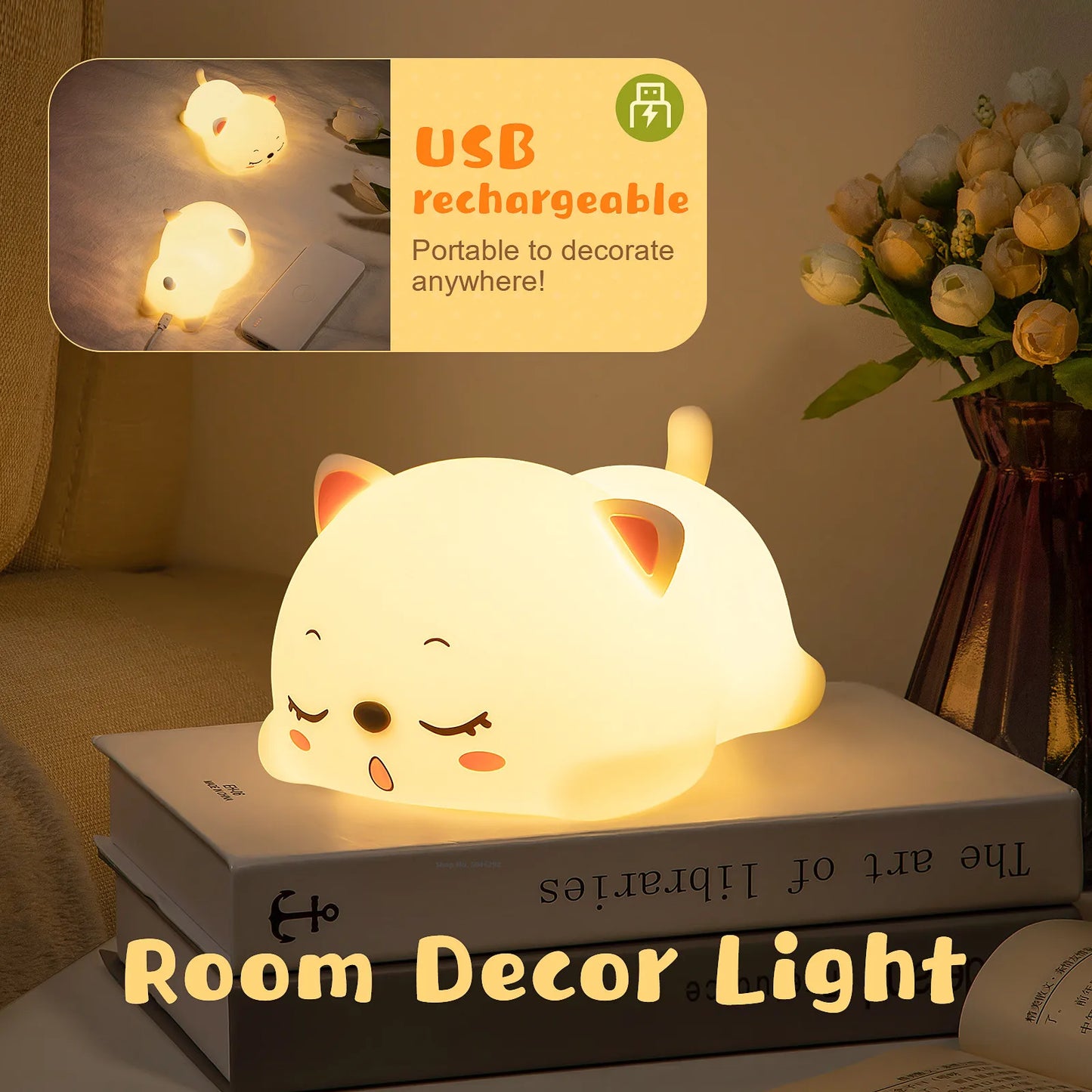 Cat Night Light