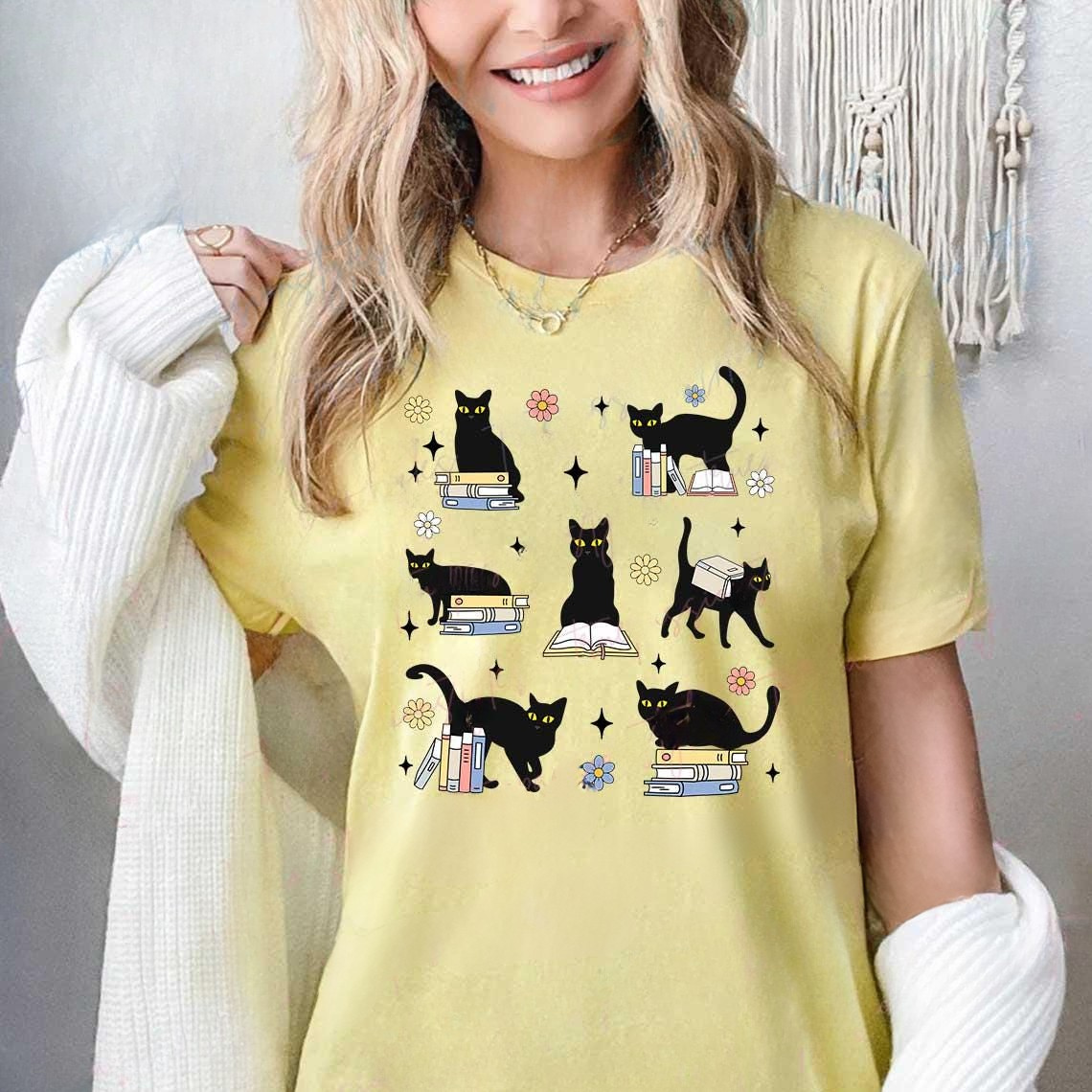 Cat's Books Tee