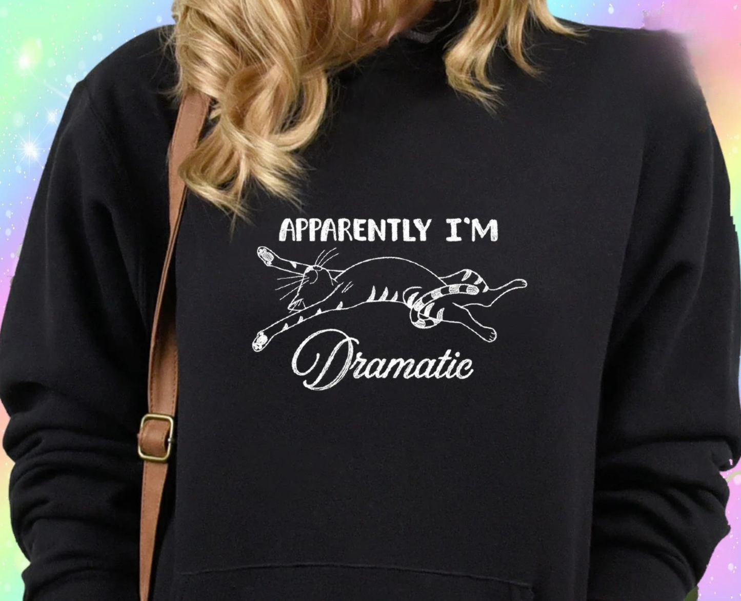 Apparently I'm Dramatic Cat Sweater