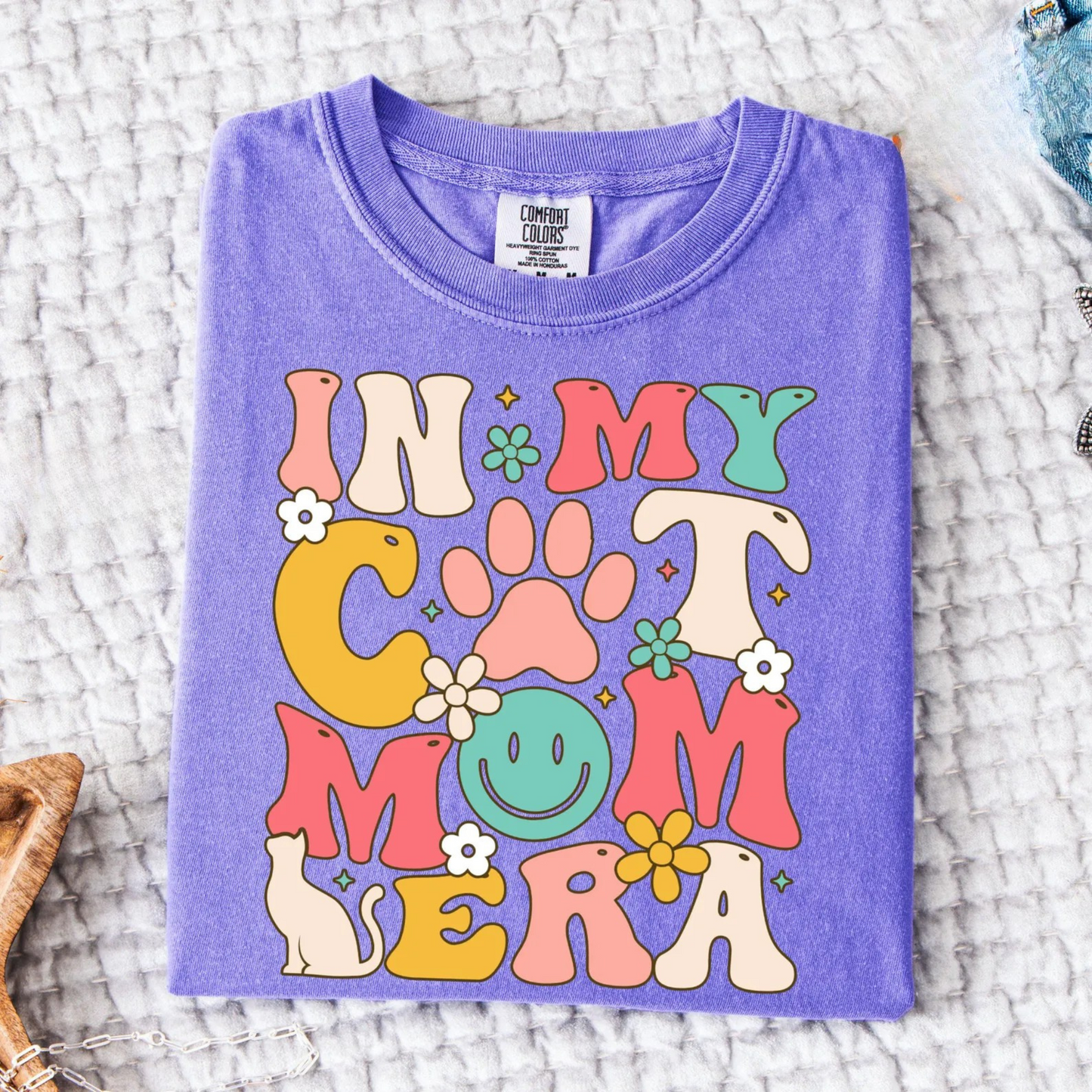 Cat Mom Era Tee
