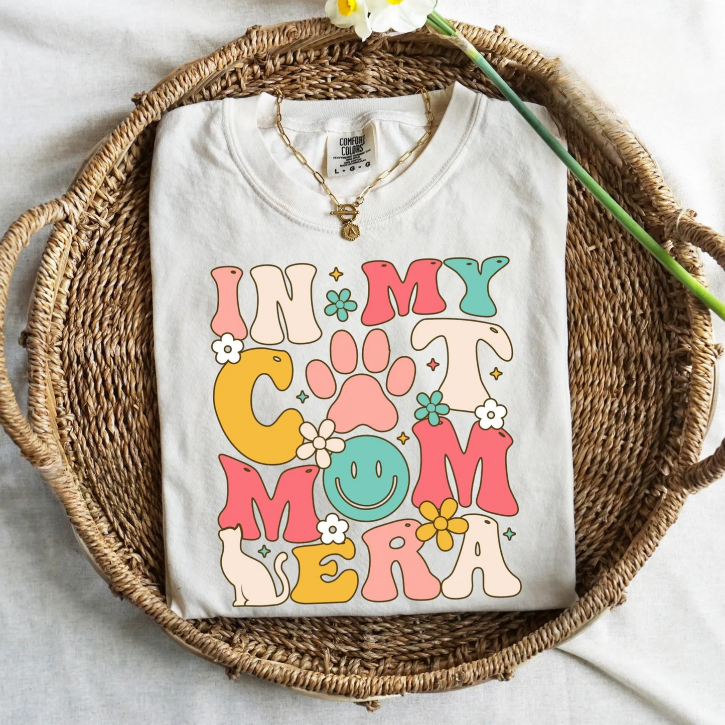 Cat Mom Era Tee