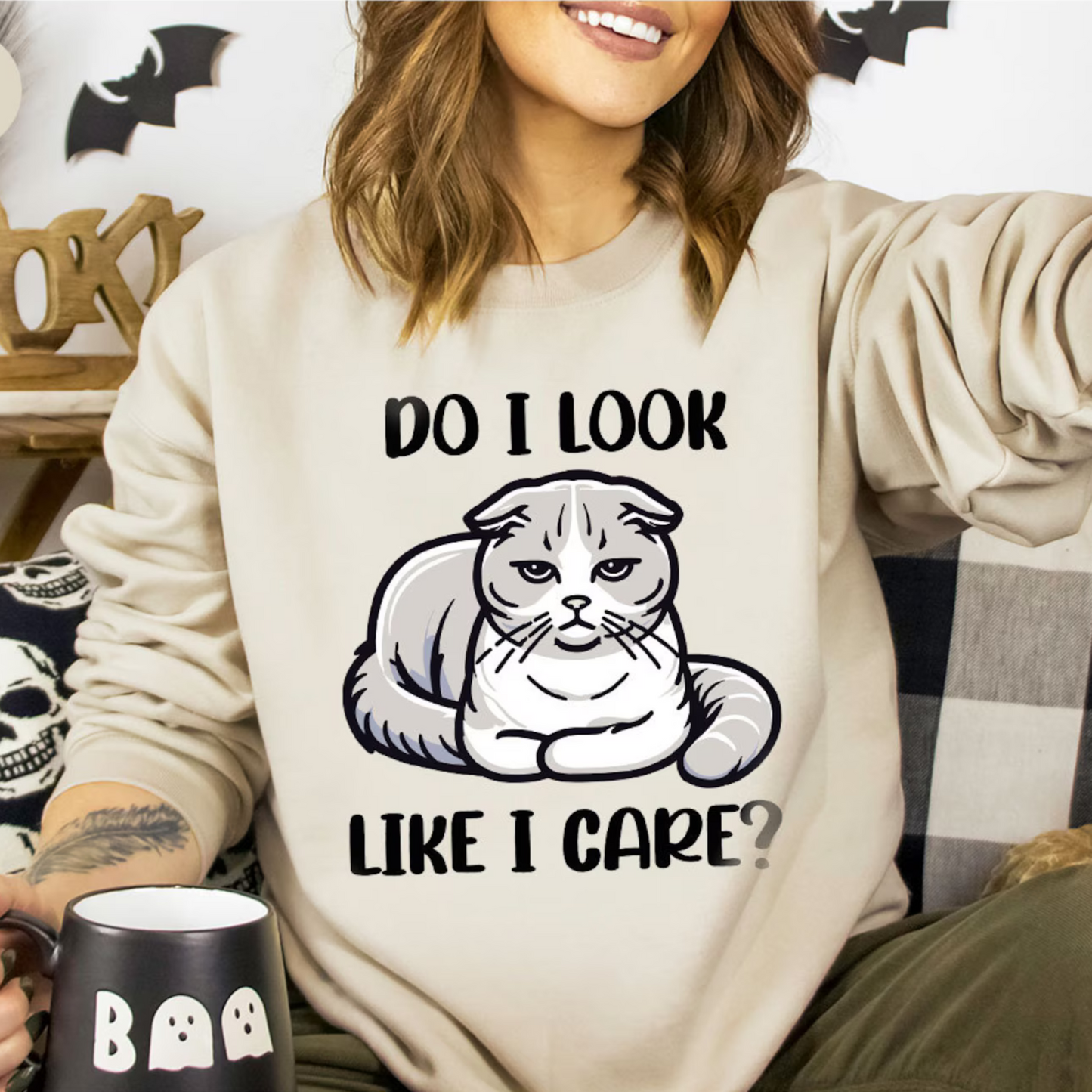 Like I Care Sweater