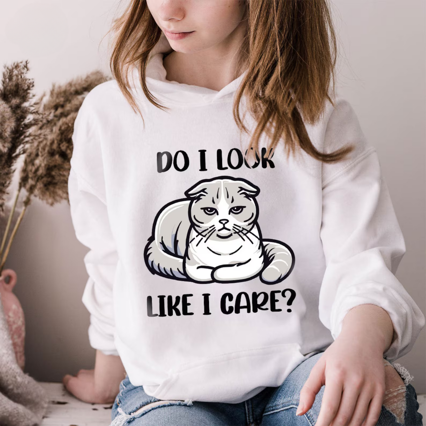 Like I Care Sweater