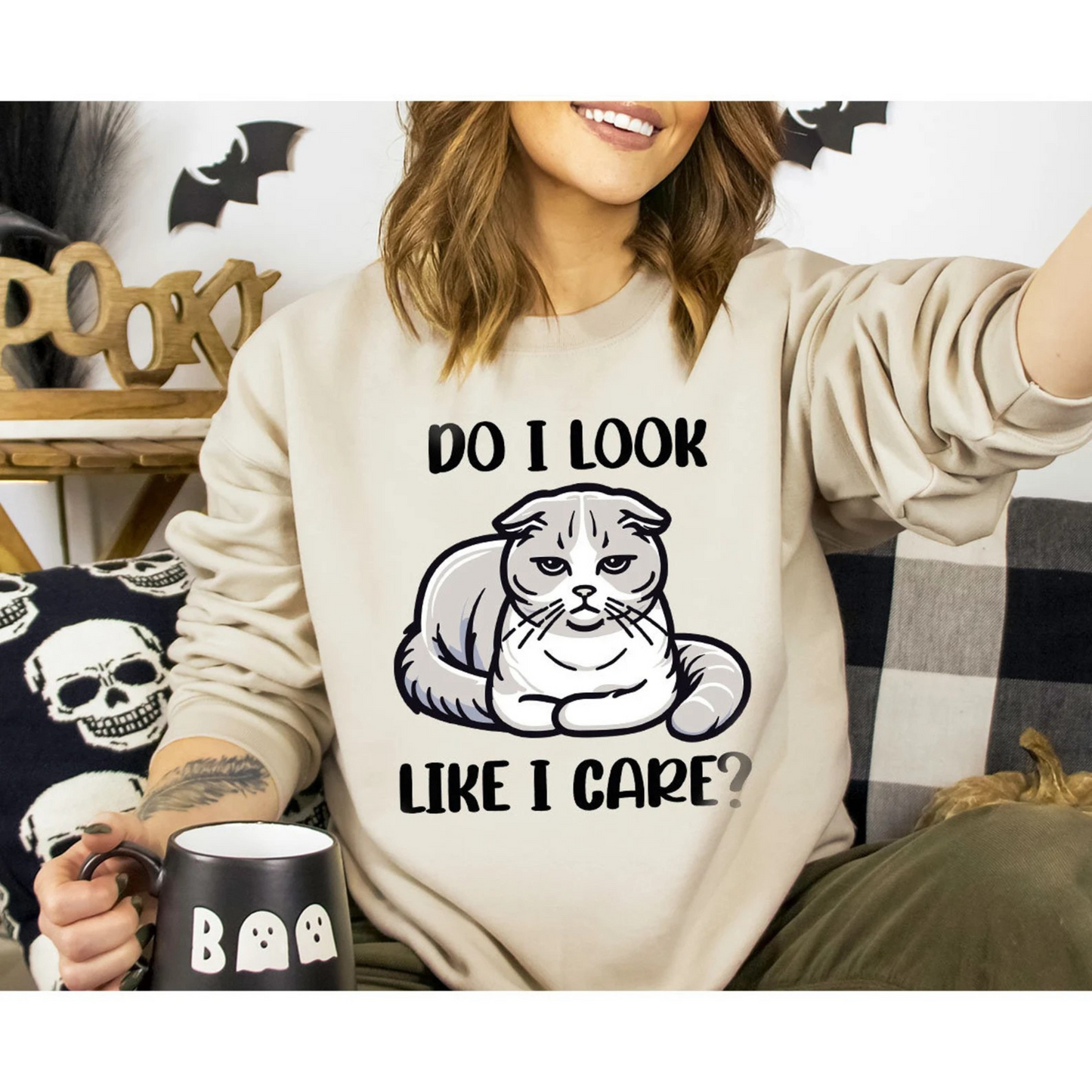 Moody Cat Sweater