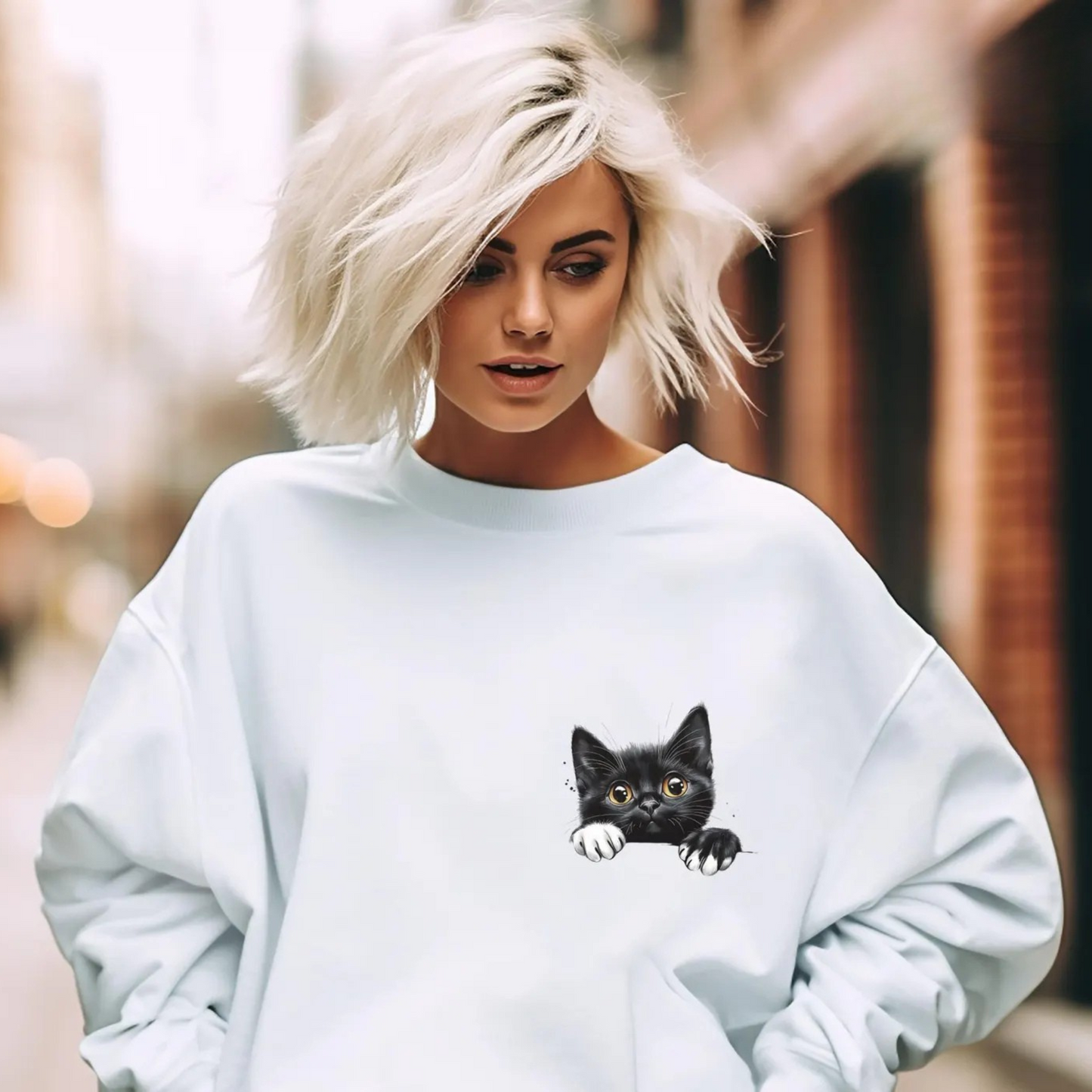 Cute Cat Sweater V5