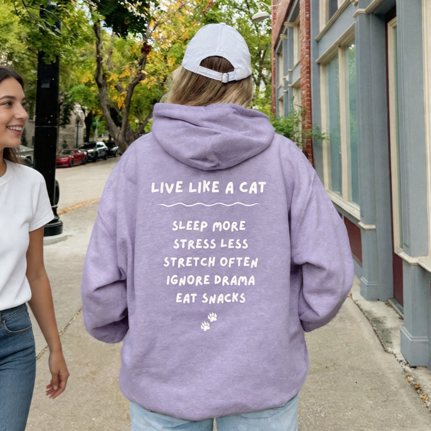 Live Like a Cat Hoodie