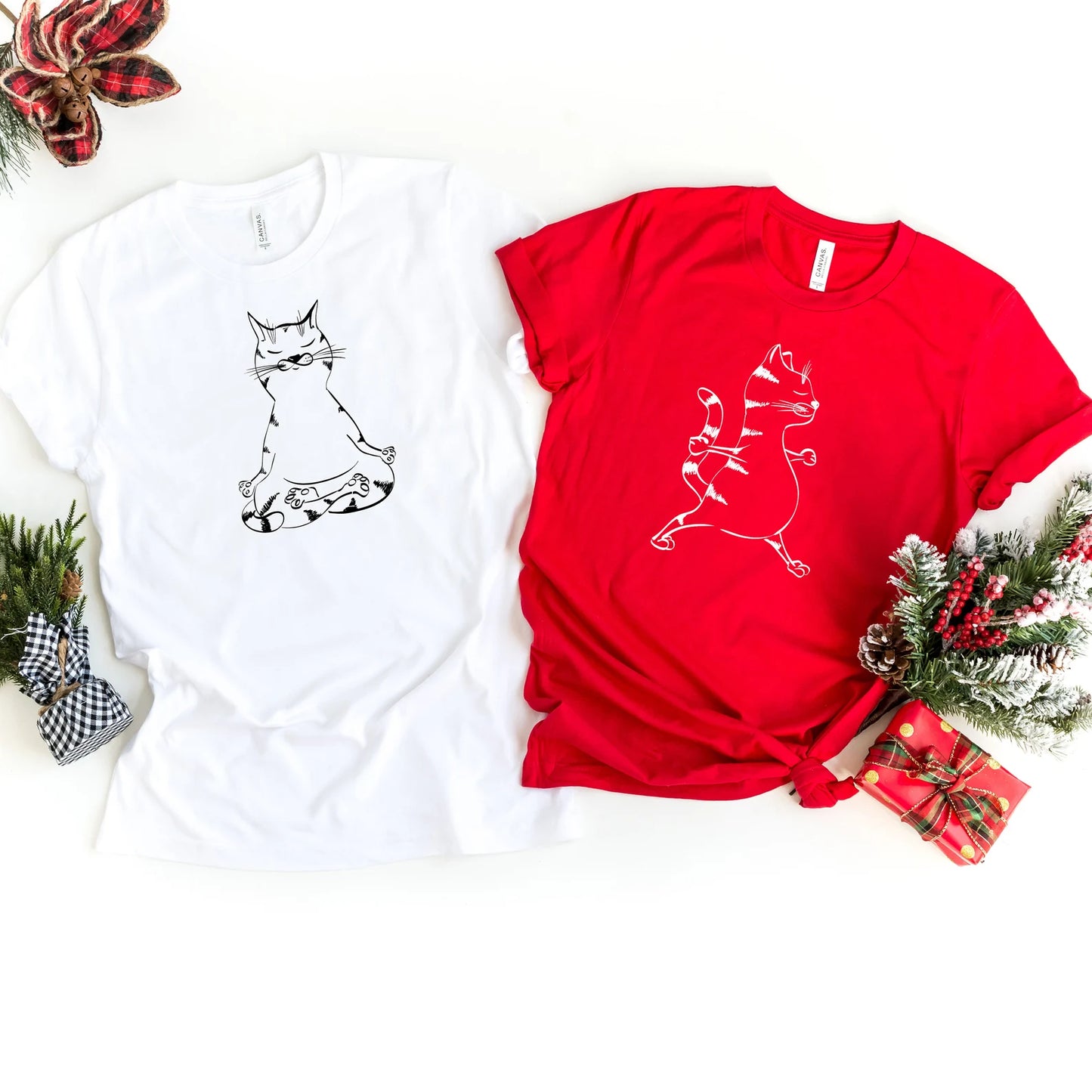 Cat Yoga Tee