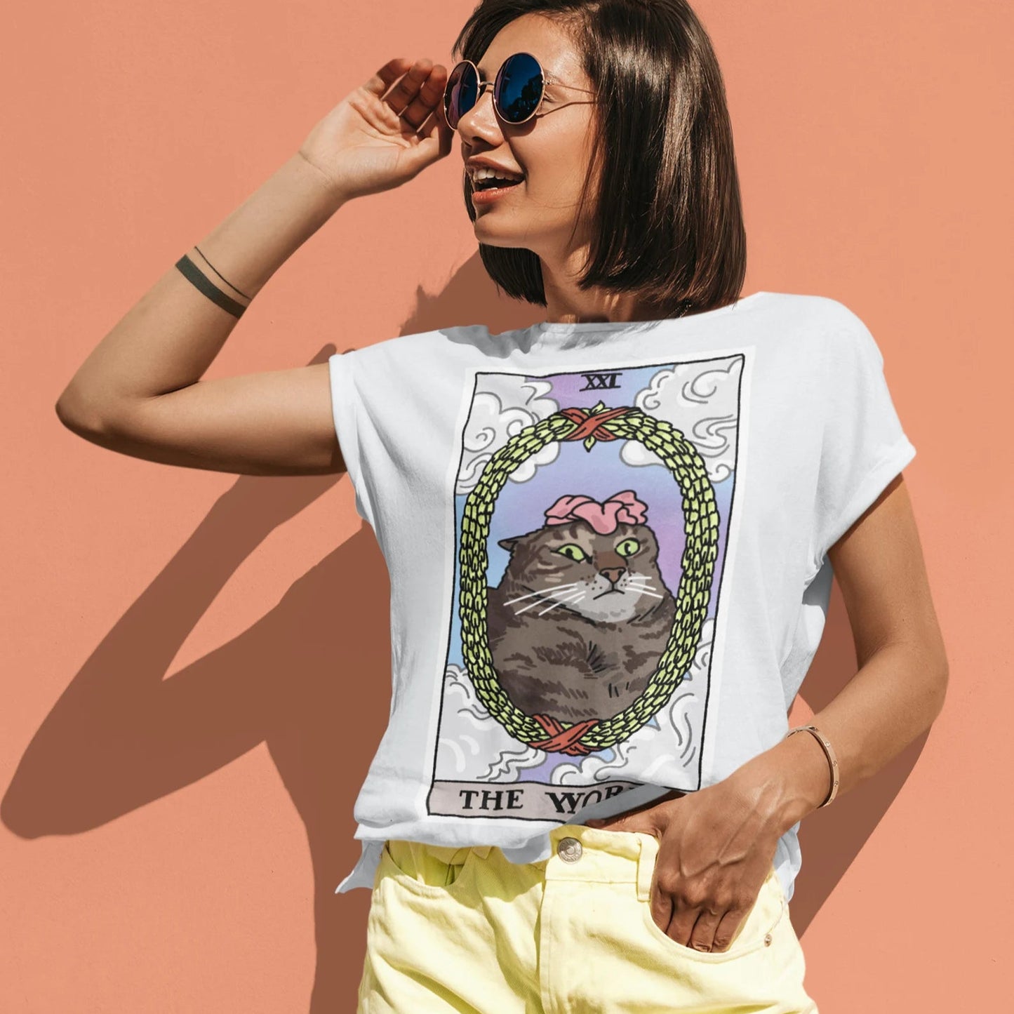 Flower Cat Tee