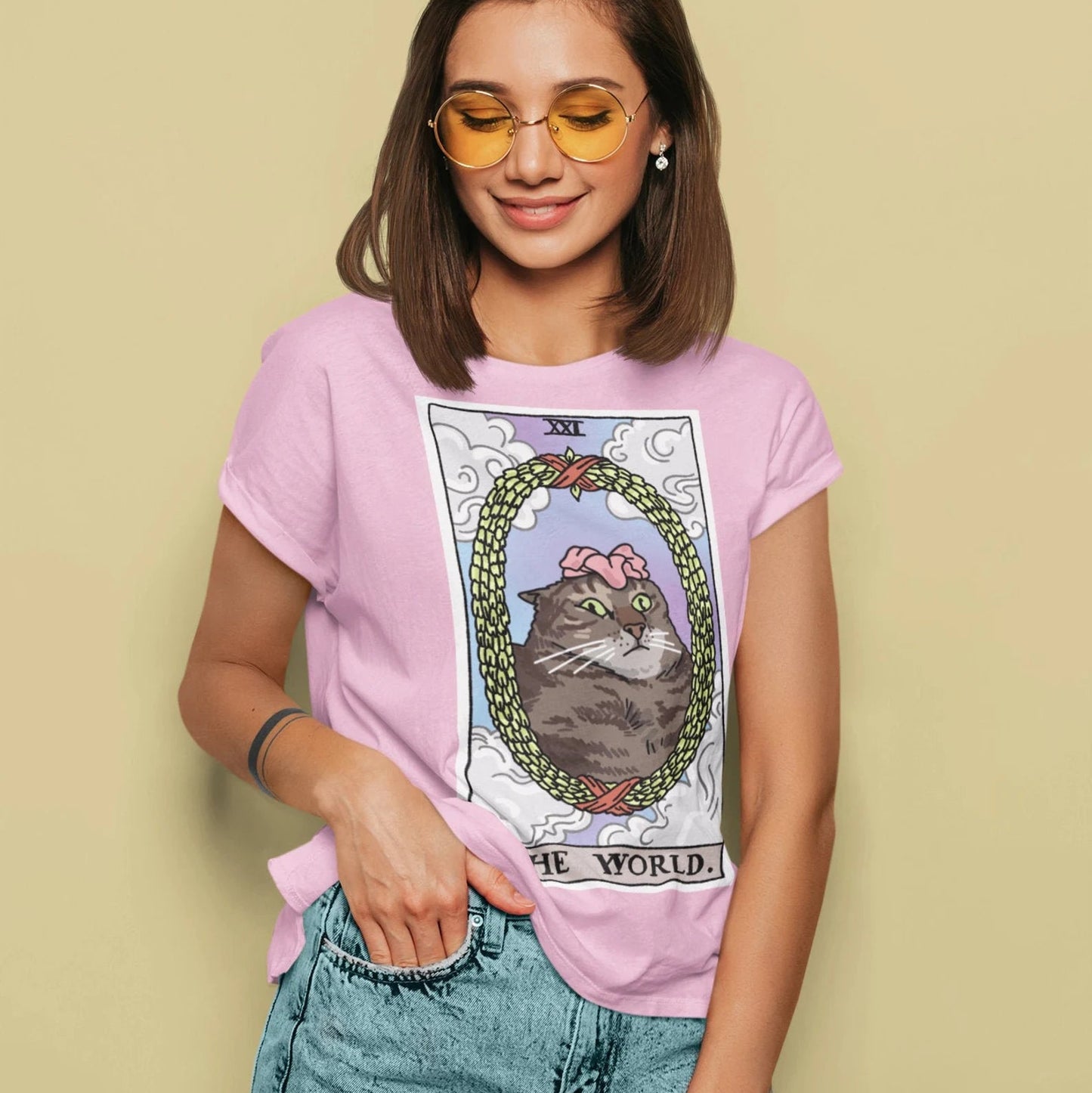 Flower Cat Tee