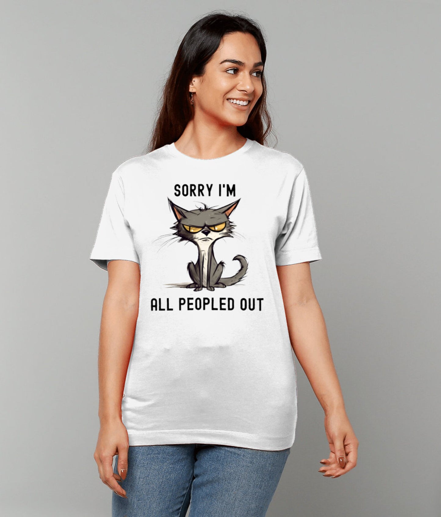 Sarcasm Cat Tee V2