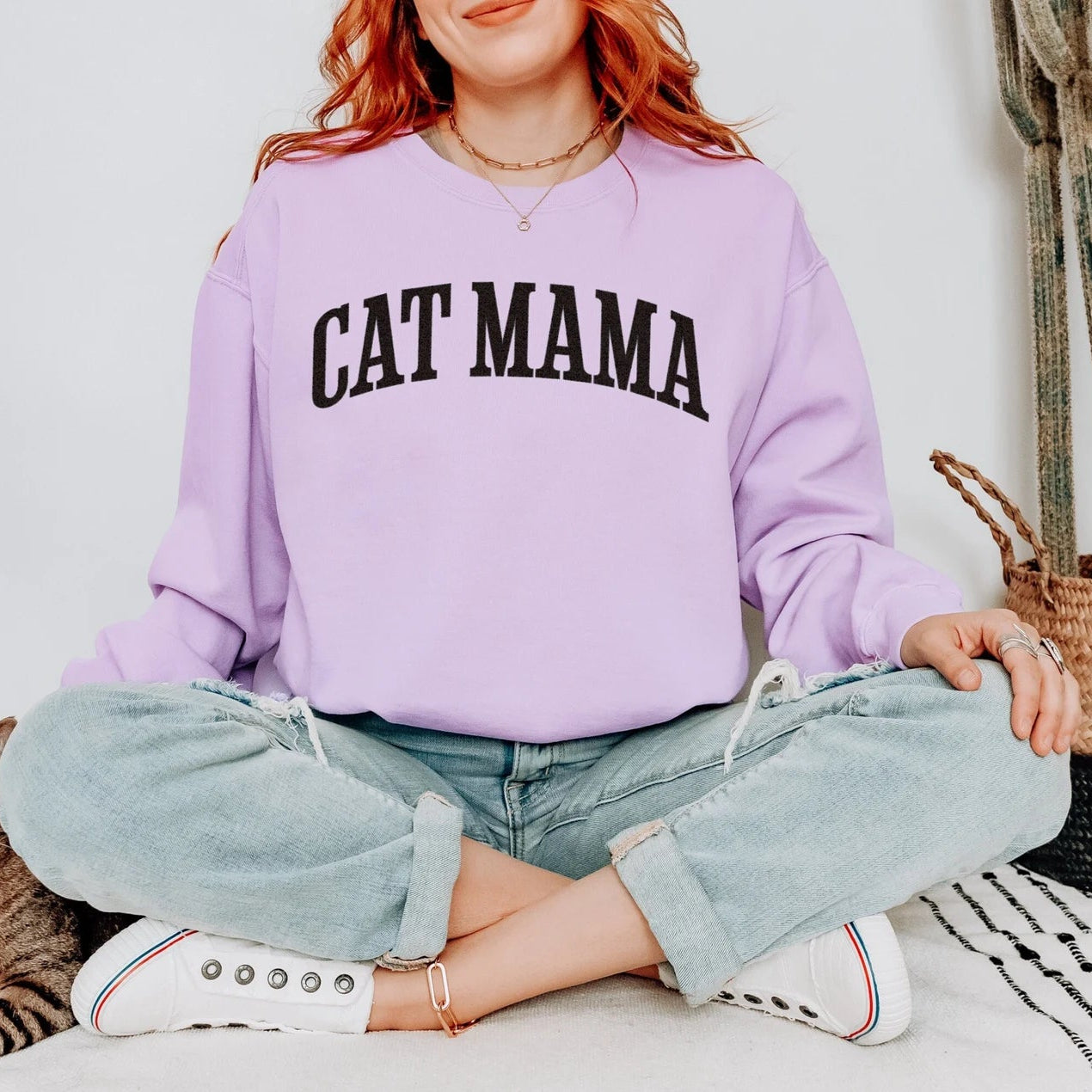 Cat Mama Sweater V9