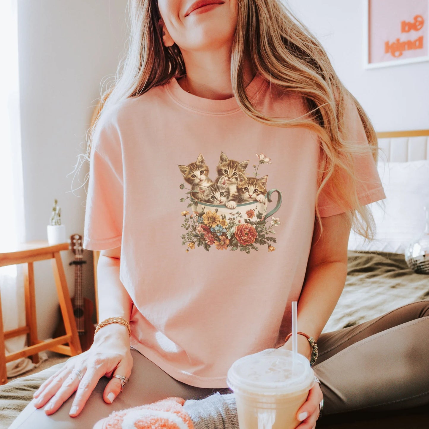 Retro Kitten Tee