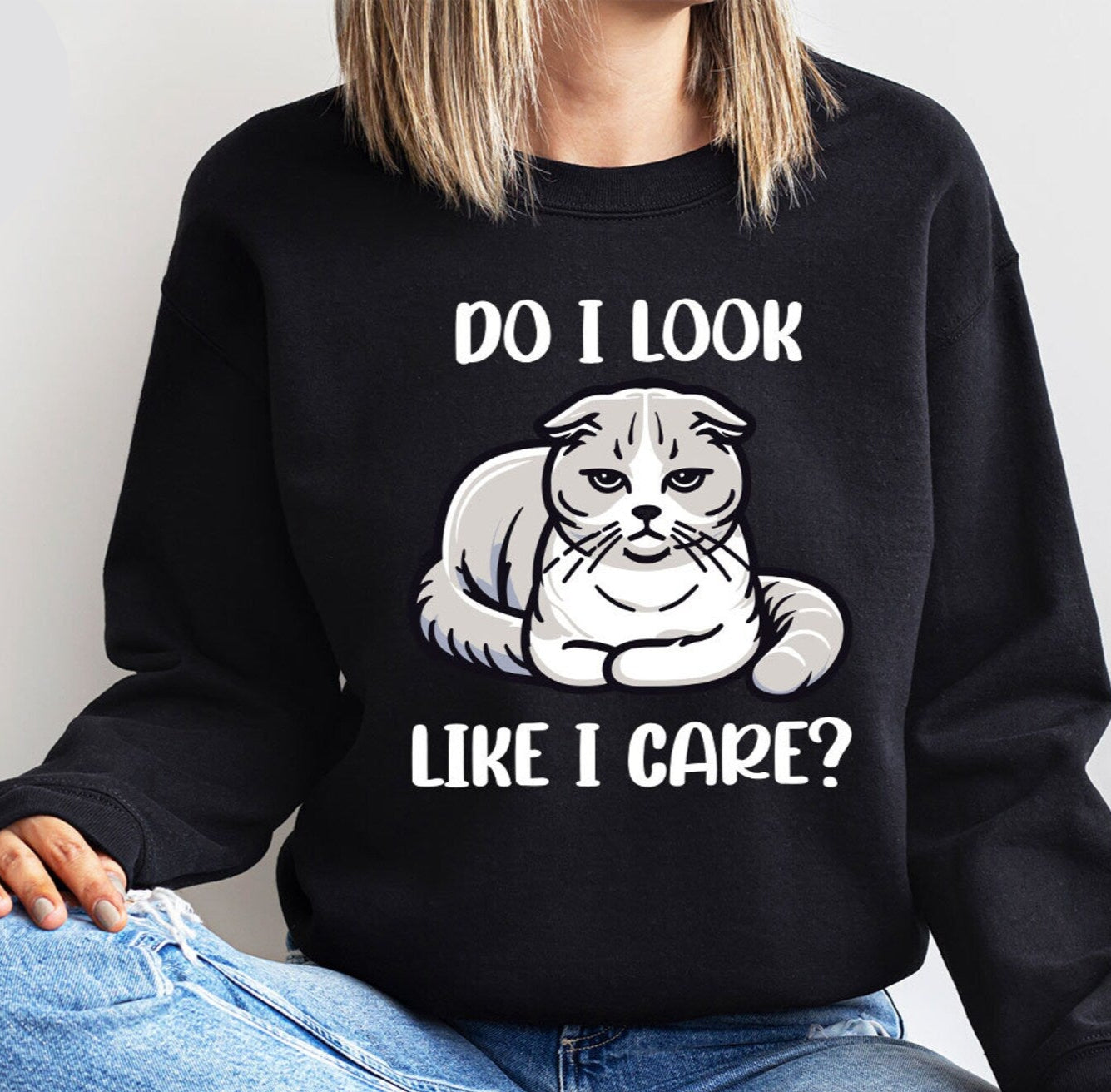 Like I Care Sweater