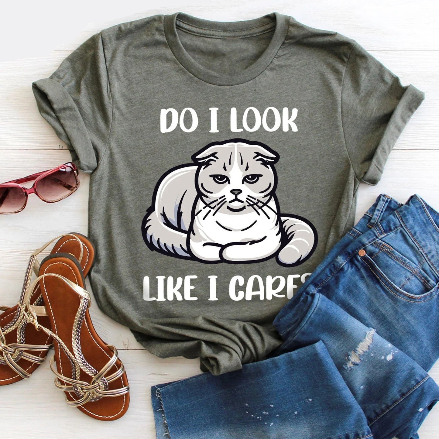 Moody Cat Tee
