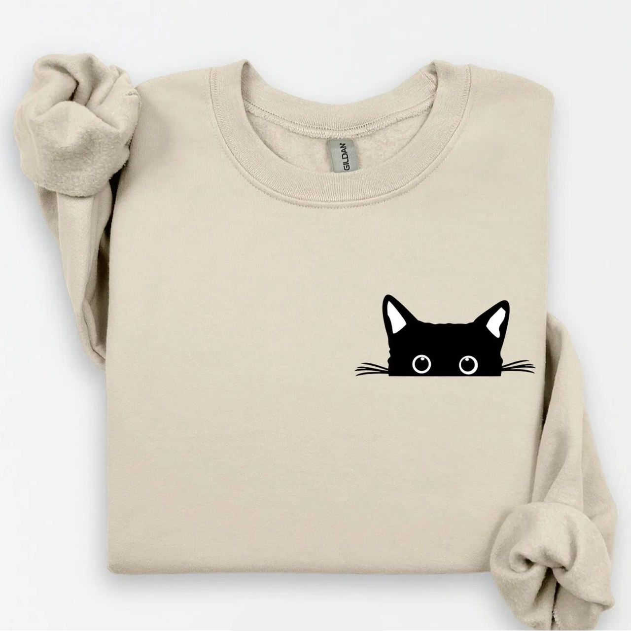 Peaking Cat Sweater