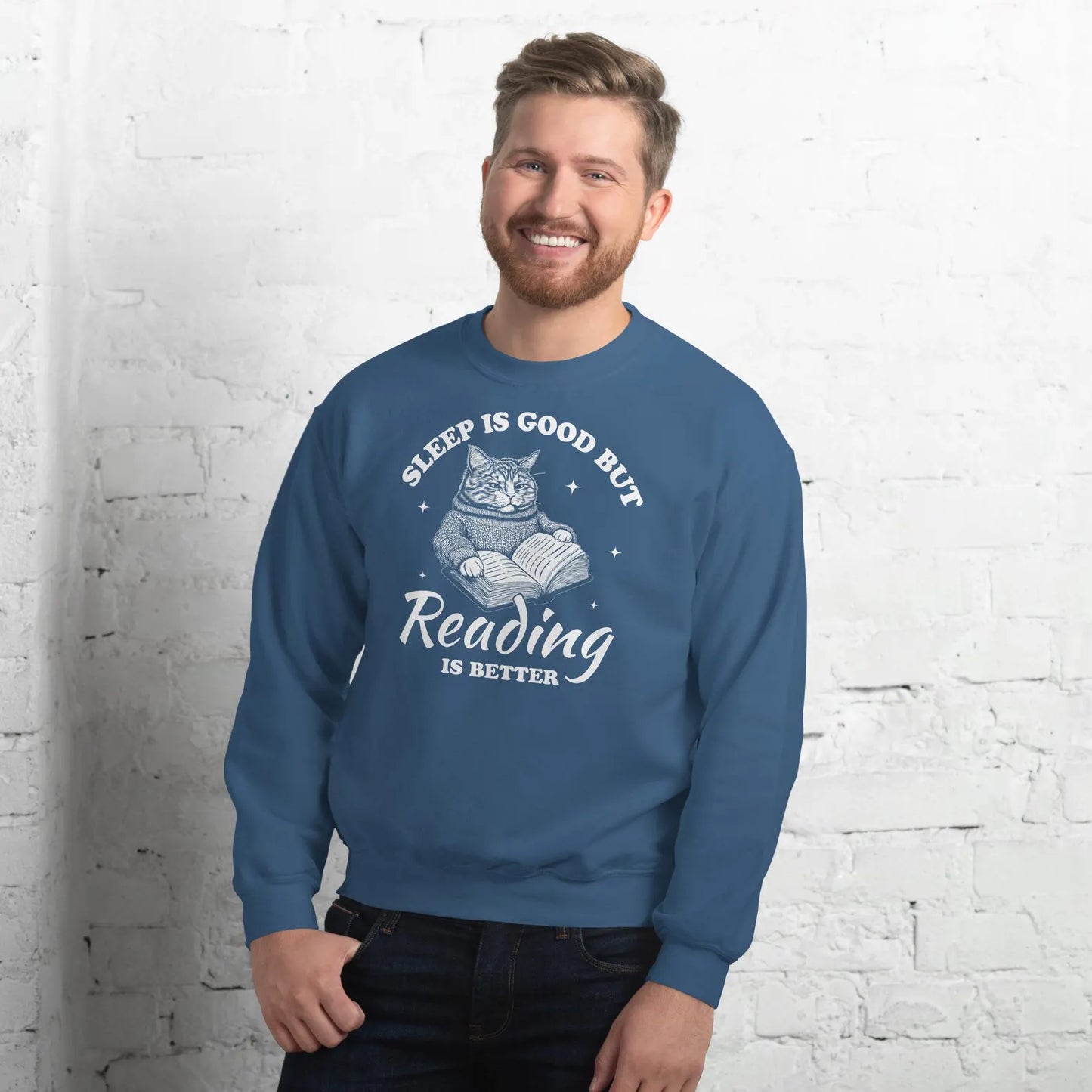 Reading Is Better Sweater