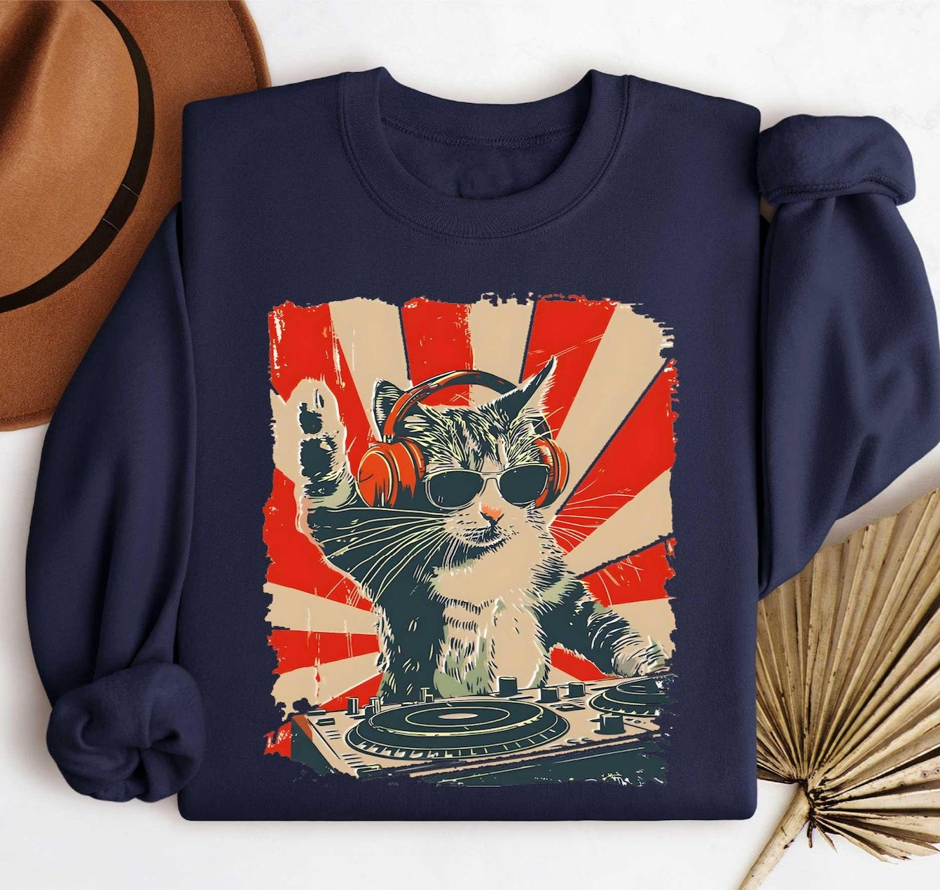 DJ Cat Sweater