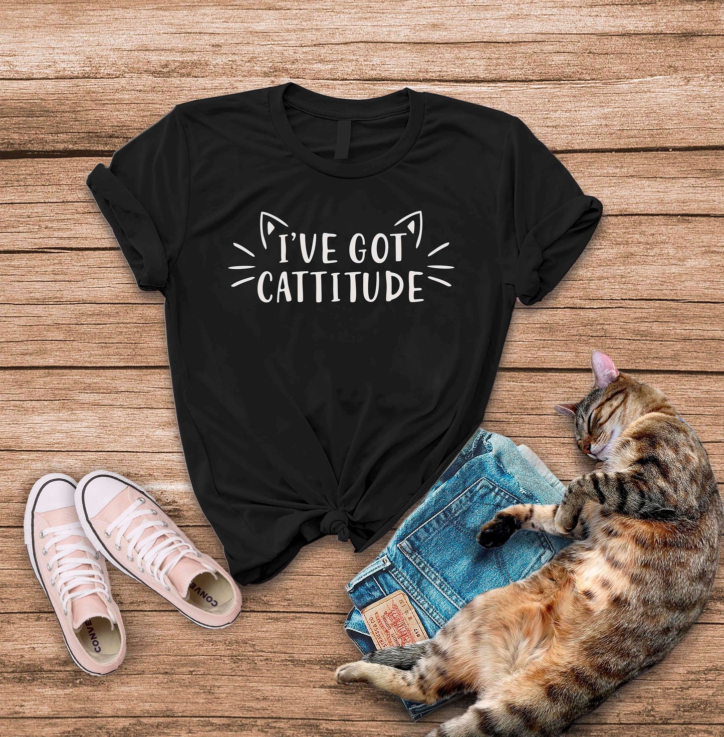 Cattitude Tee V2
