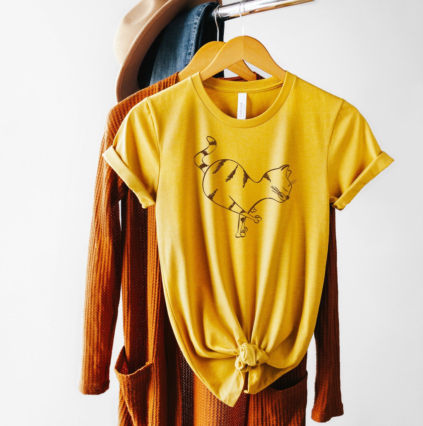 Cat Yoga Tee